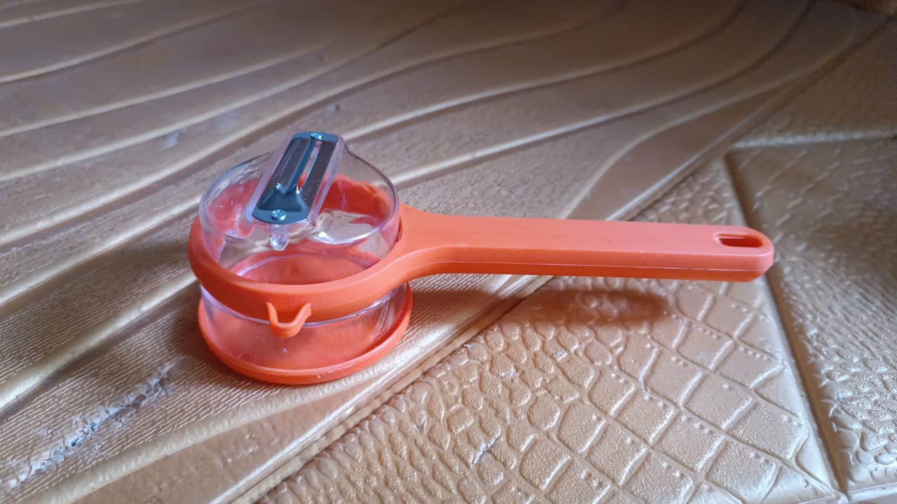 Stainless Steel Peeler With Container (1 Pc) - Image 7