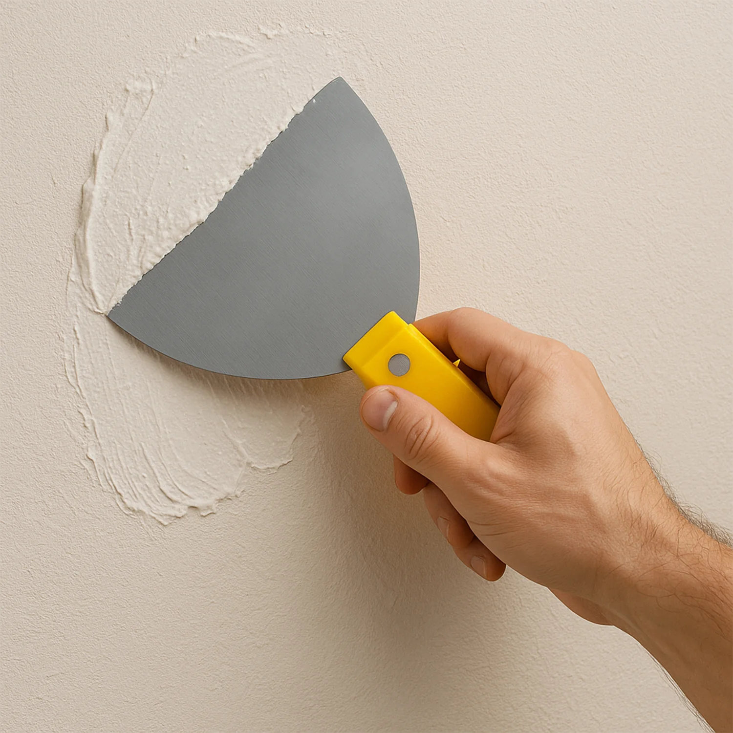 Stainless Steel Putty Knife - (125 mm / 1 Pc) - Image 4