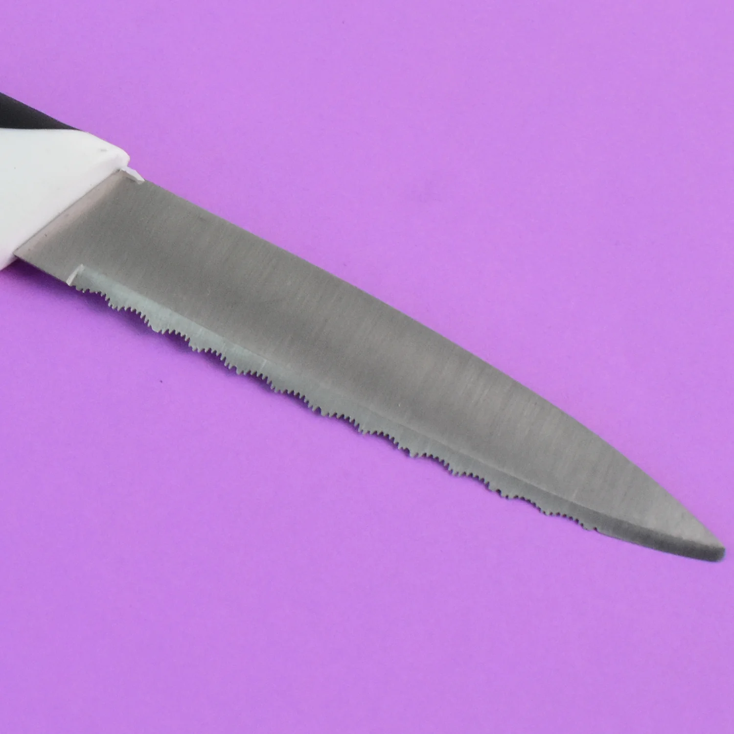 Ritu Stainless Steel Serrated Blade Zebra Kitchen Knife (1 Pc) - Image 3