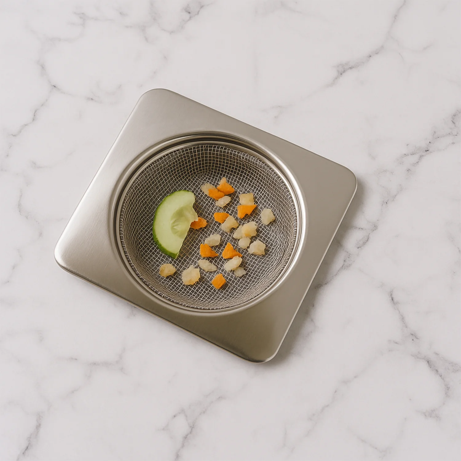 Supermom Stainless Steel Square Sink Strainer (1 Pc) - Image 7