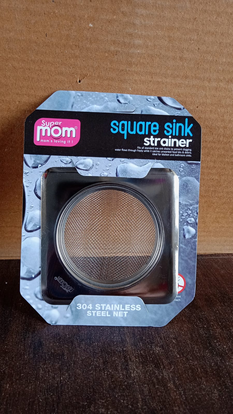 Supermom Stainless Steel Square Sink Strainer (1 Pc) - Image 8
