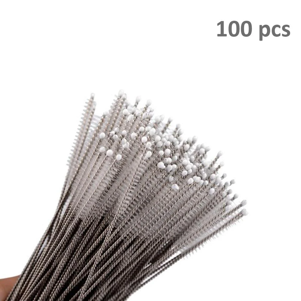 Stainless Steel Straw Cleaning Brush Drinking Pipe, 23Cm 1 pcs - Image 8