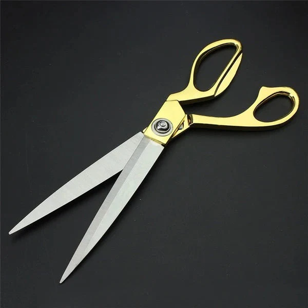 Stainless Steel Tailoring Scissor Sharp Cloth Cutting for Professionals (Golden) - Image 6