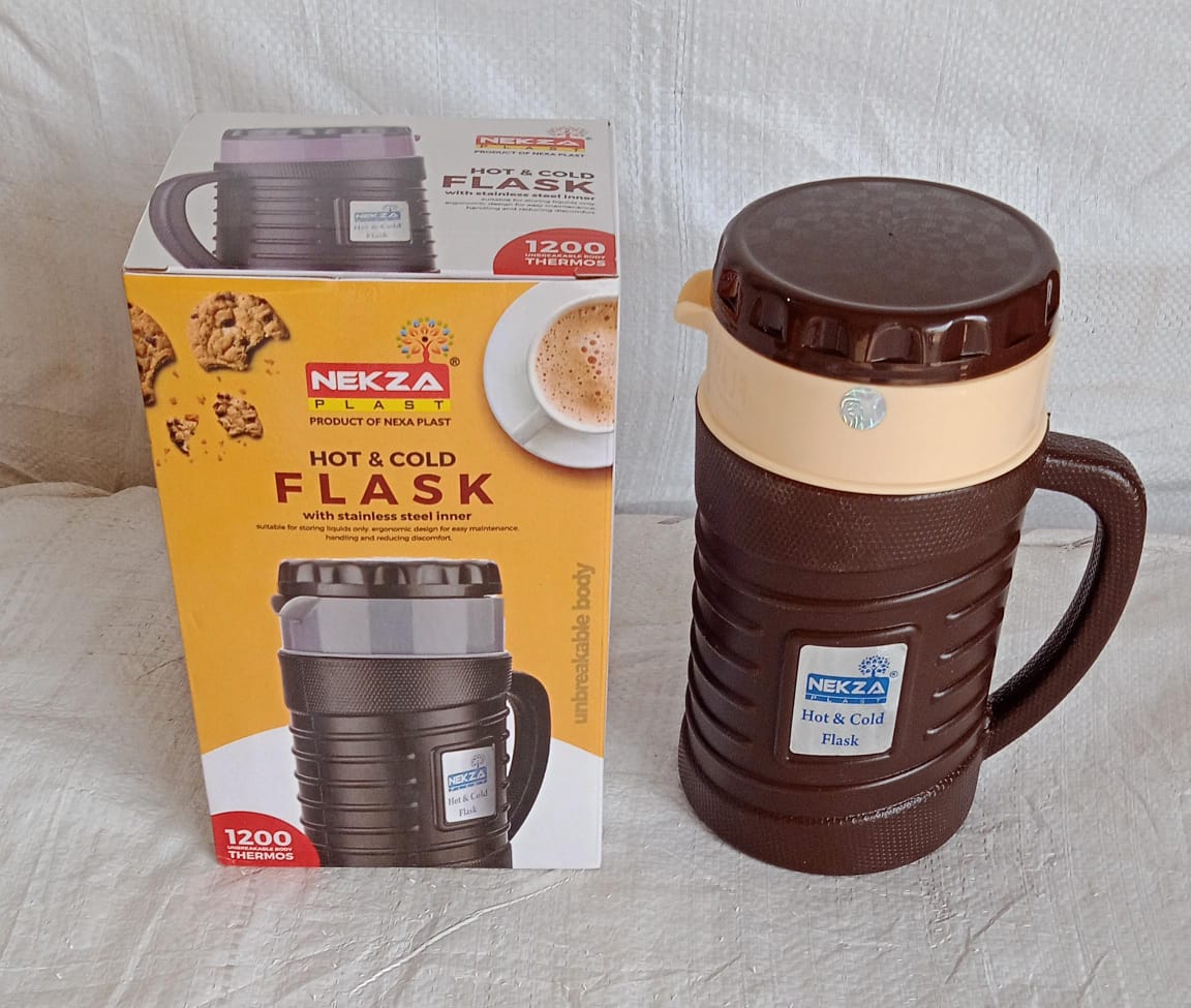 Stainless Steel Thermos Flask (Multiple Sizes): Travel Mug, Coffee, Tea (Leakproof) - Image 6