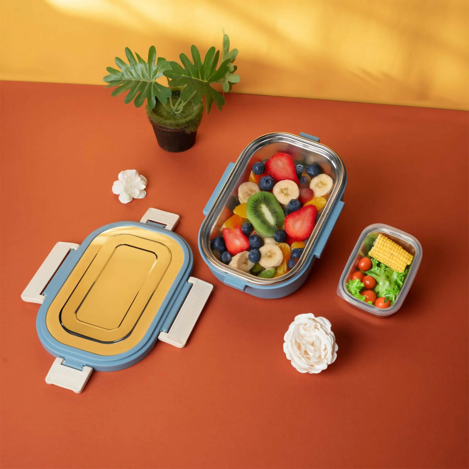 Stainless Steel Tiffin Lunch Box - Image 5