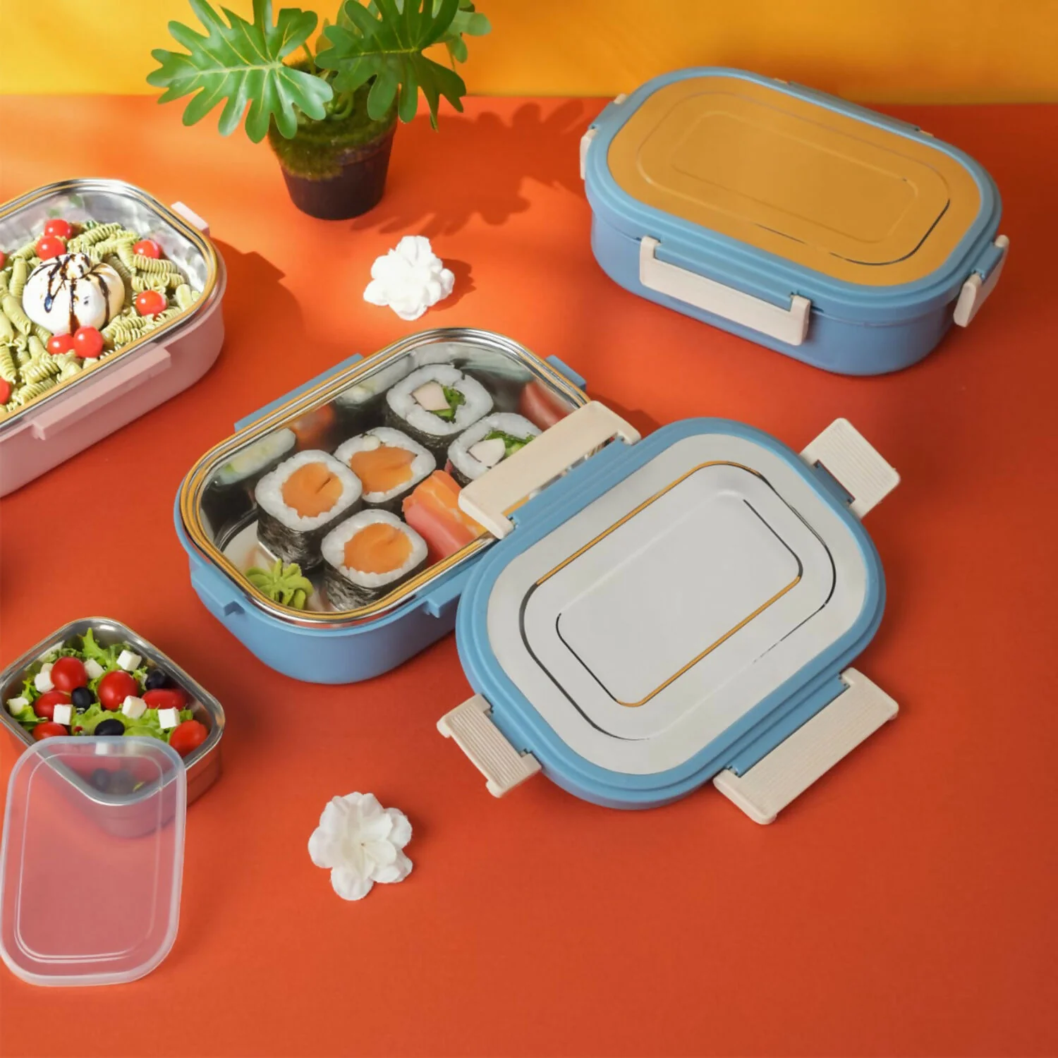 Stainless Steel Tiffin Lunch Box - Image 6