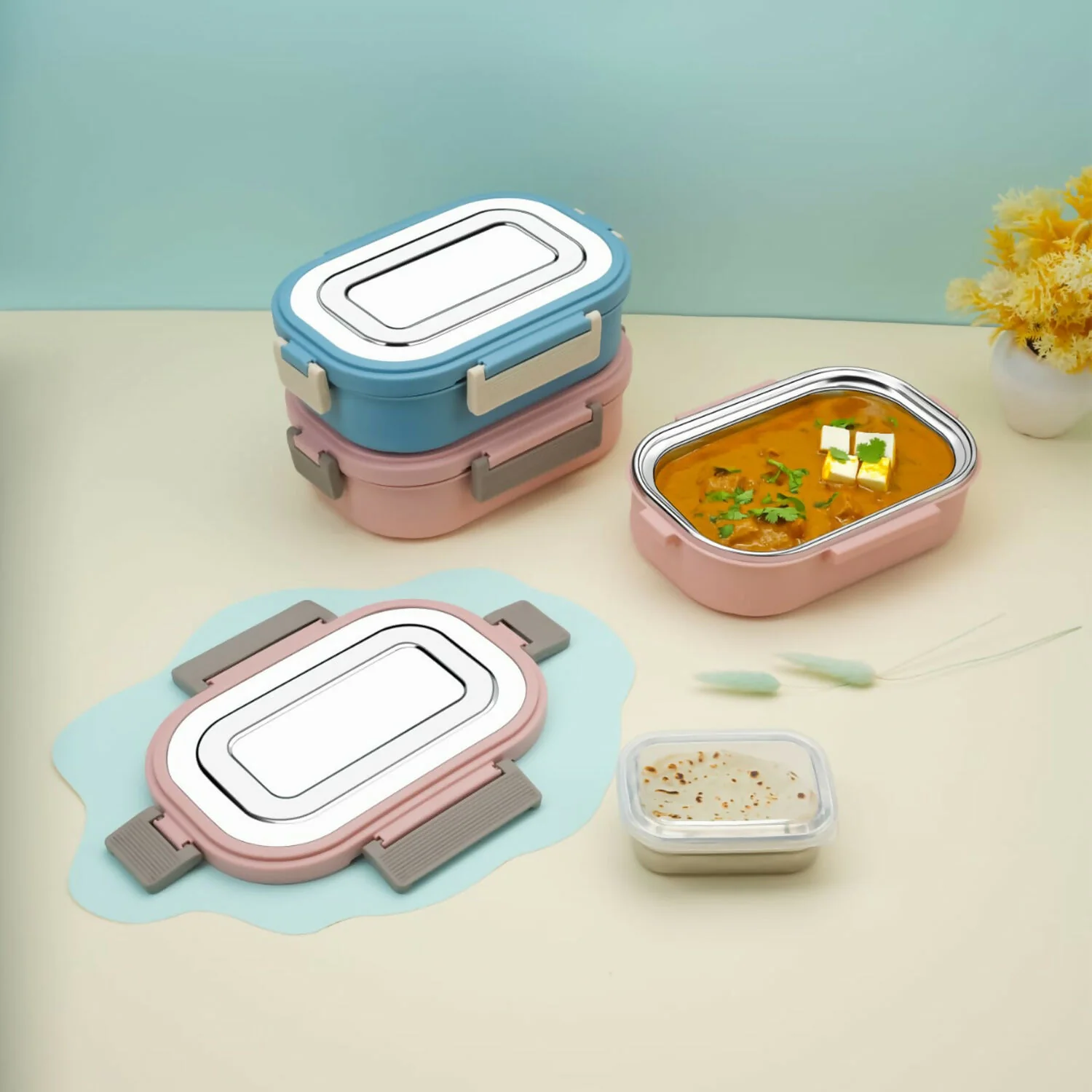 Stainless Steel Tiffin Lunch Box - Image 8