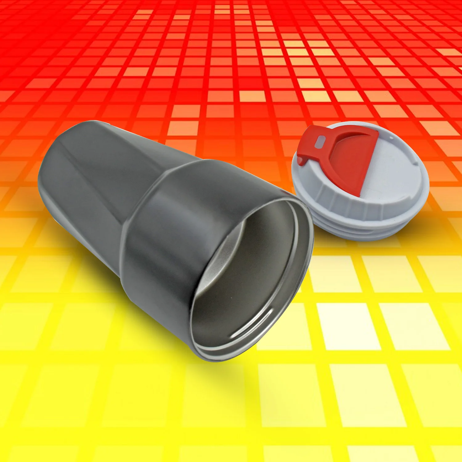 Stainless Steel Vacuum Insulated Travel Mug with Lid (1 Pc) - Coffee, Tea, Tumbler - Image 5