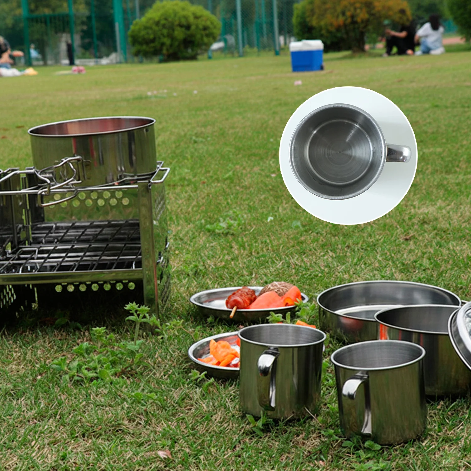 Stainless Steel Utility Mug (1 Pc) - Image 7