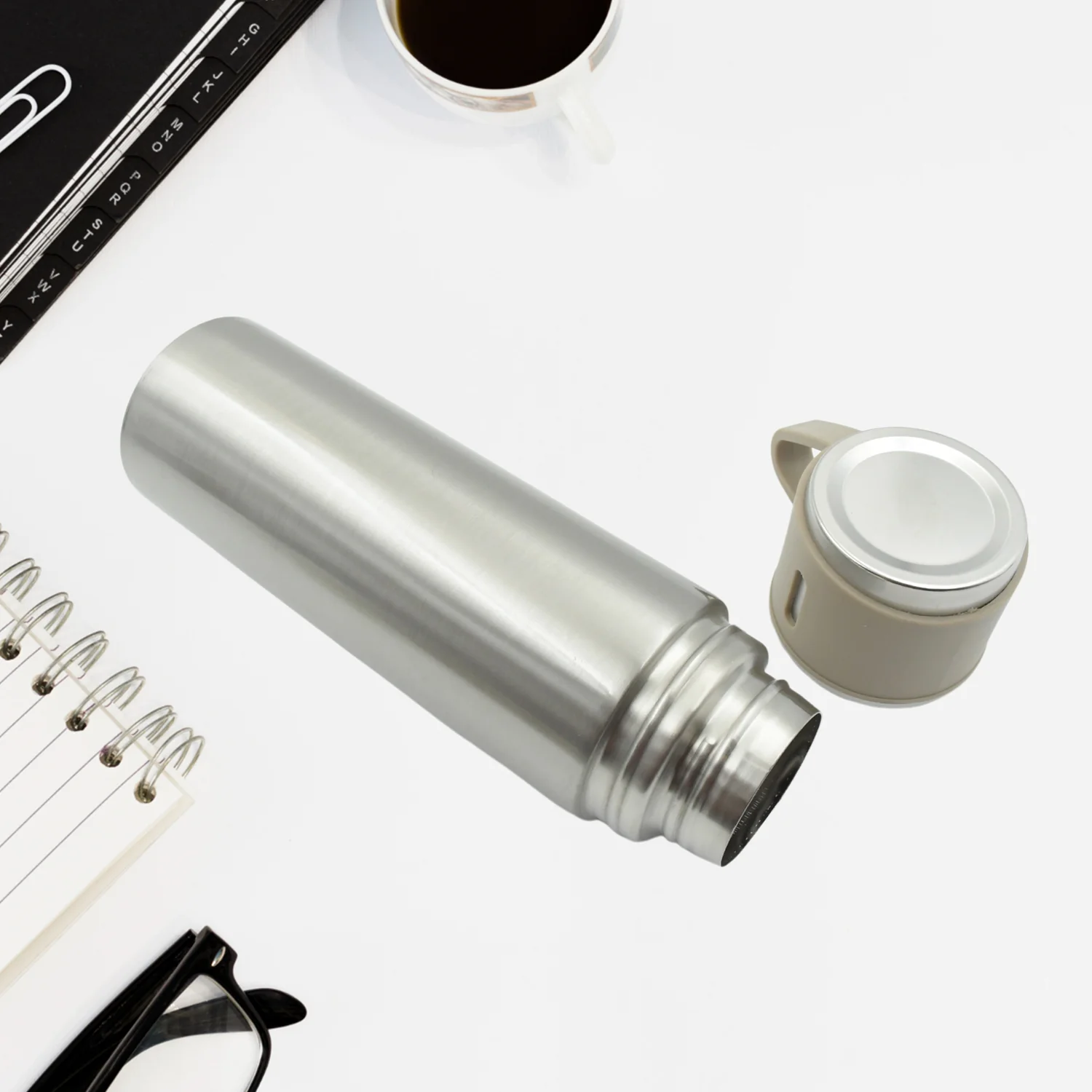 Stainless Steel Vacuum Flask Set (500ml) - Image 5