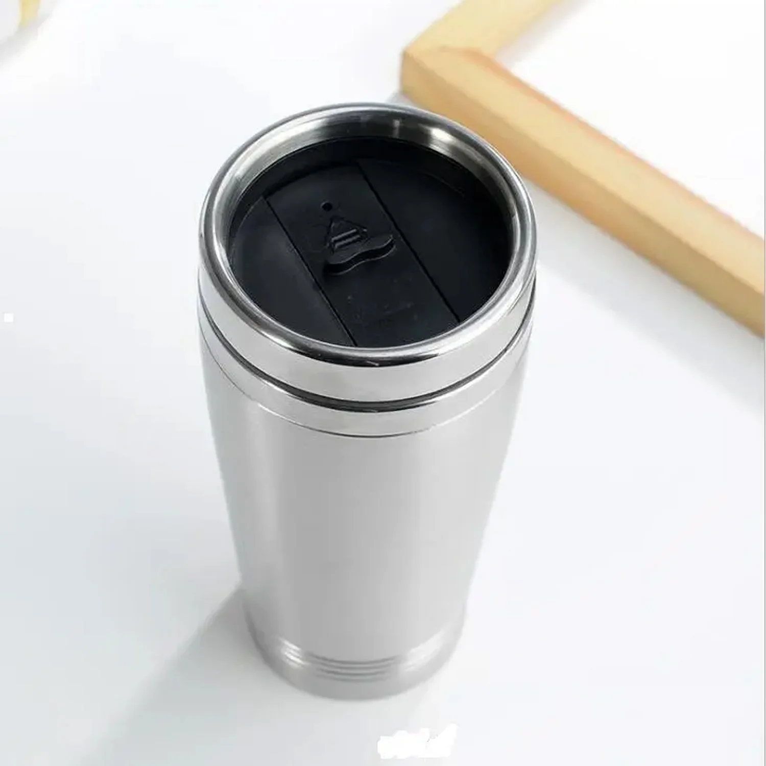 Stainless Steel Vacuum Glass Insulated Glass Coffee Cups, Tumbler (1 pc) - Image 6