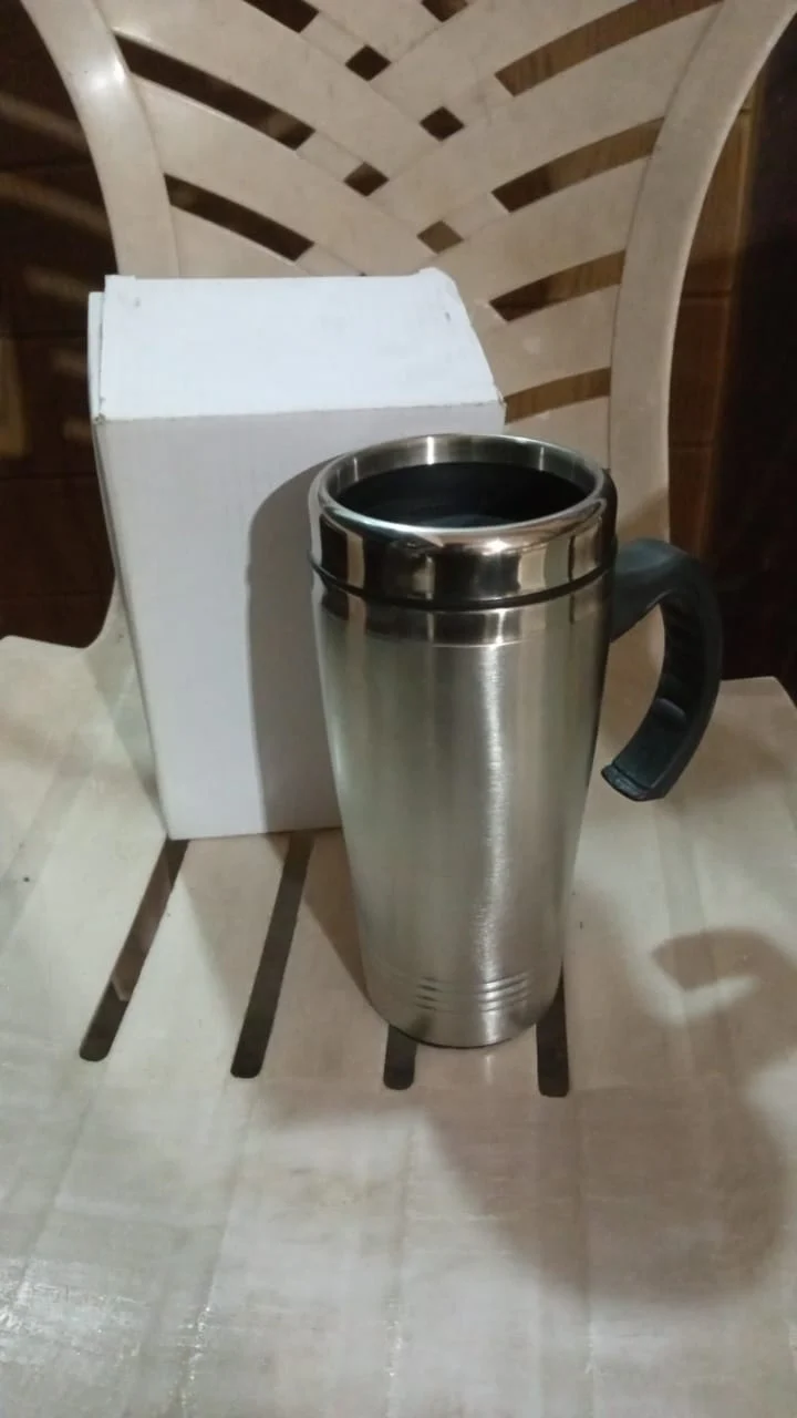 Stainless Steel Vacuum Glass Insulated Glass Coffee Cups, Tumbler (1 pc) - Image 8
