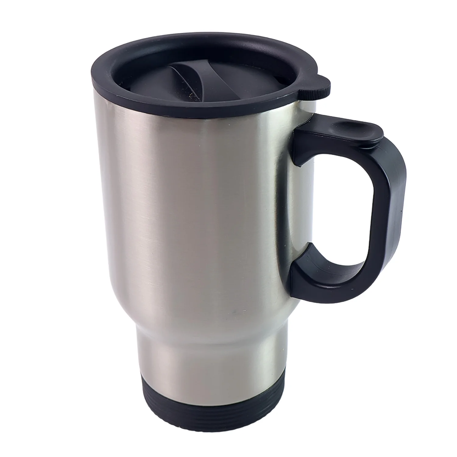 Stainless Steel Vacuum Glass Insulated Glass Coffee Cups, Tumbler (With Lid & Handle / 1 pc) - Image 5