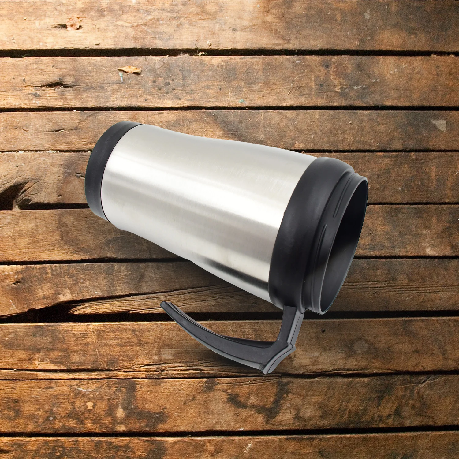 Stainless Steel Vacuum Glass Insulated Glass Coffee Cups, Tumbler (With Lid & Handle / 1 pc) - Image 9