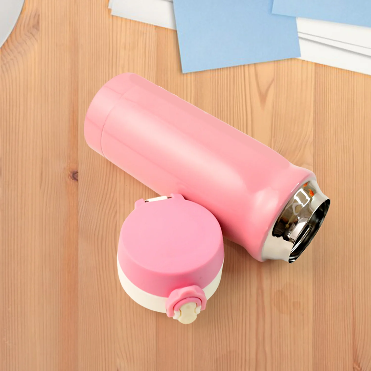 Stainless Steel Vacuum Insulated Bottle (500ml Approx) - Image 3