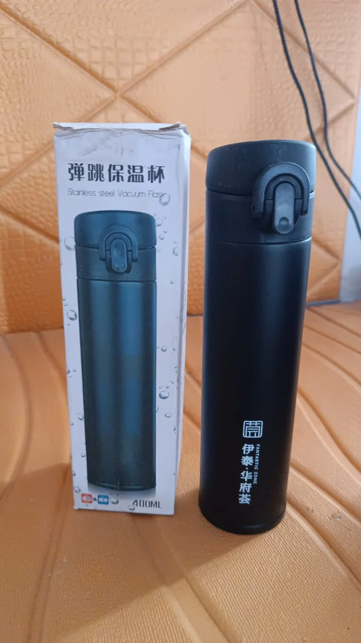 Stainless Steel Vacuum Water Bottle 400ML - Image 7