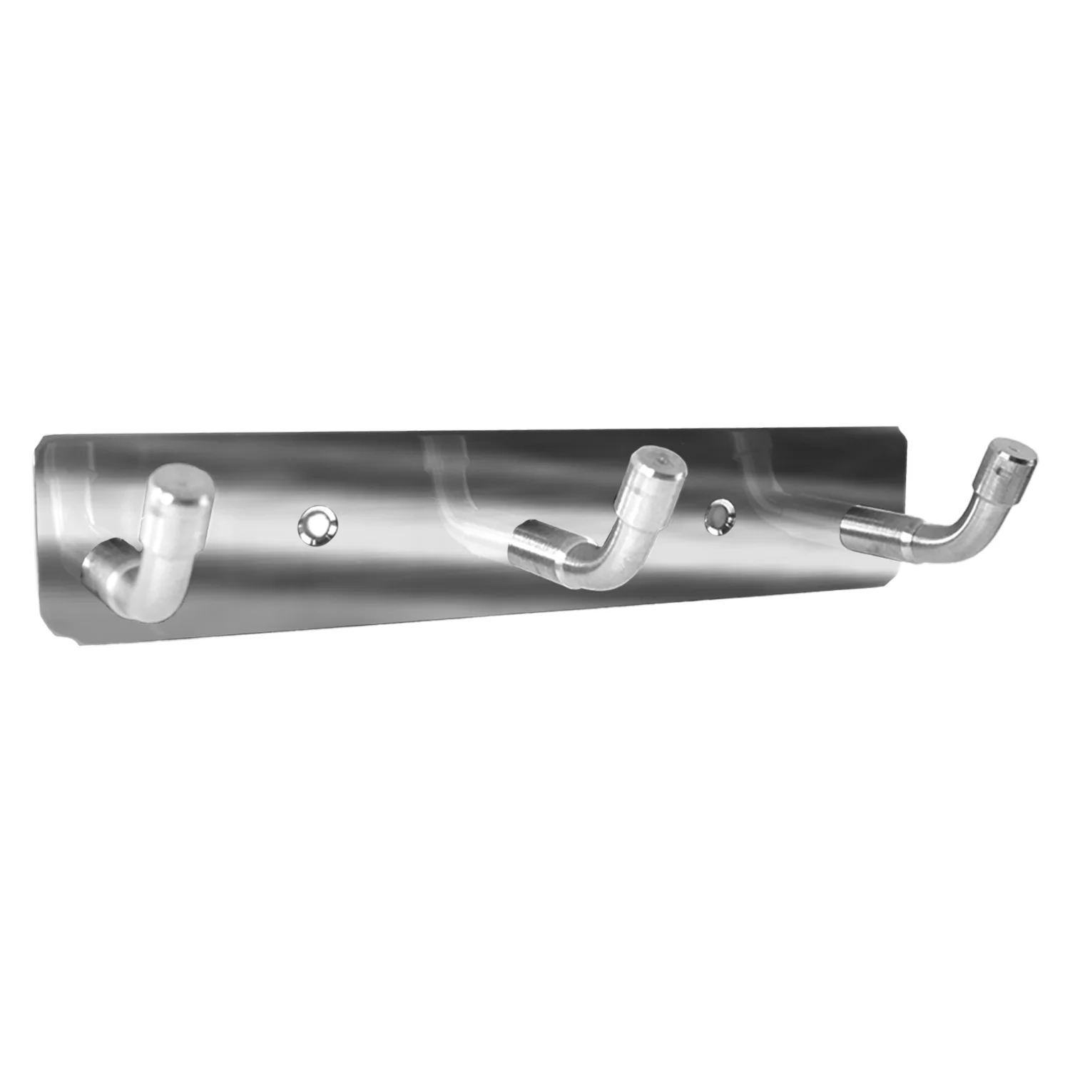 Stainless Steel Wall Mounted Coat 3 Hook Rack (14x3 / 1 Pc) - Image 5