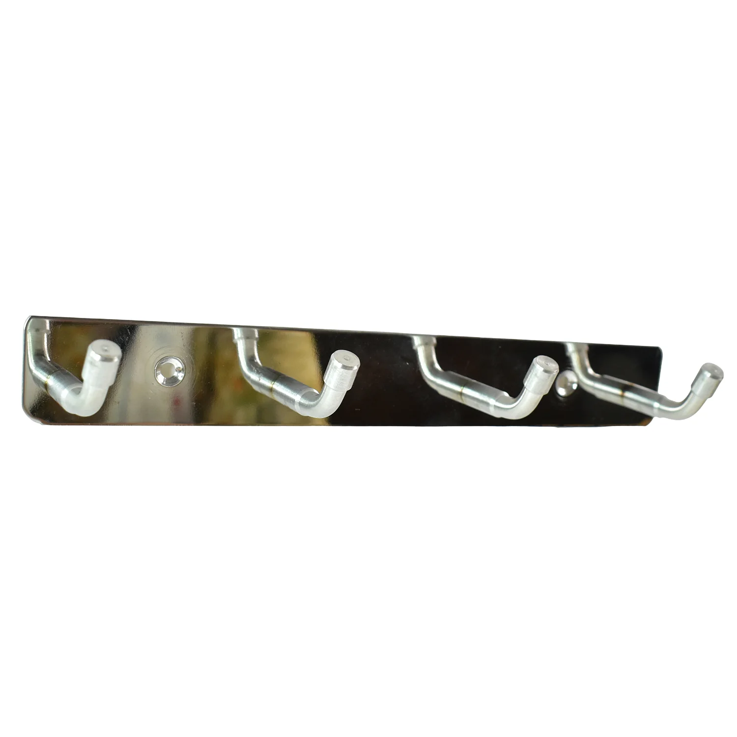 Stainless Steel Wall Mounted Coat 4 Hook Rack (20x3 / 1 Pc) - Image 5