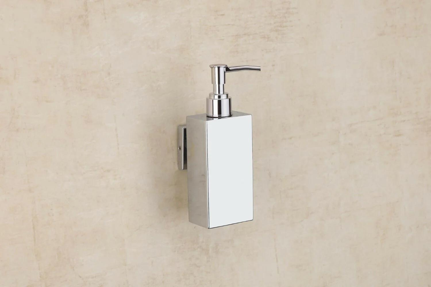Stainless Steel Wall-Mounted Square Liquid Soap Dispenser for Bathroom & Kitchen - Image 4