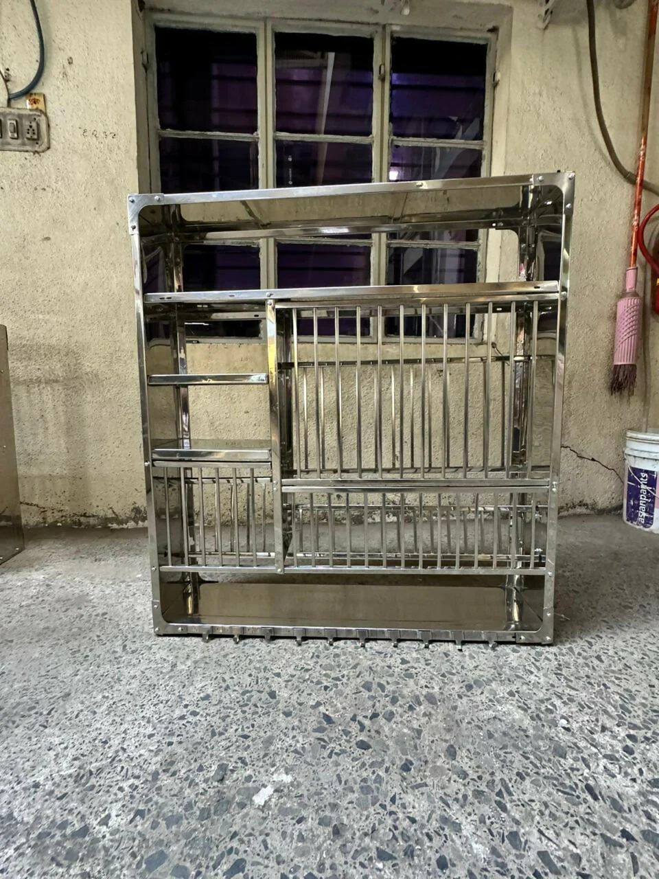 Stainless Steel Wall-Mounted Utensil Storage Rack Kitchen Organizer Model-DLX-3836 - Image 11