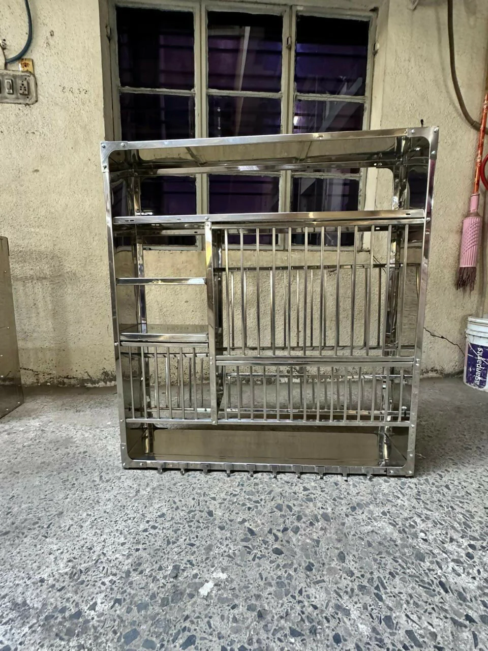 Stainless Steel Wall-Mounted Utensil Storage Rack Kitchen Organizer Model-DLX-3836 - Image 13