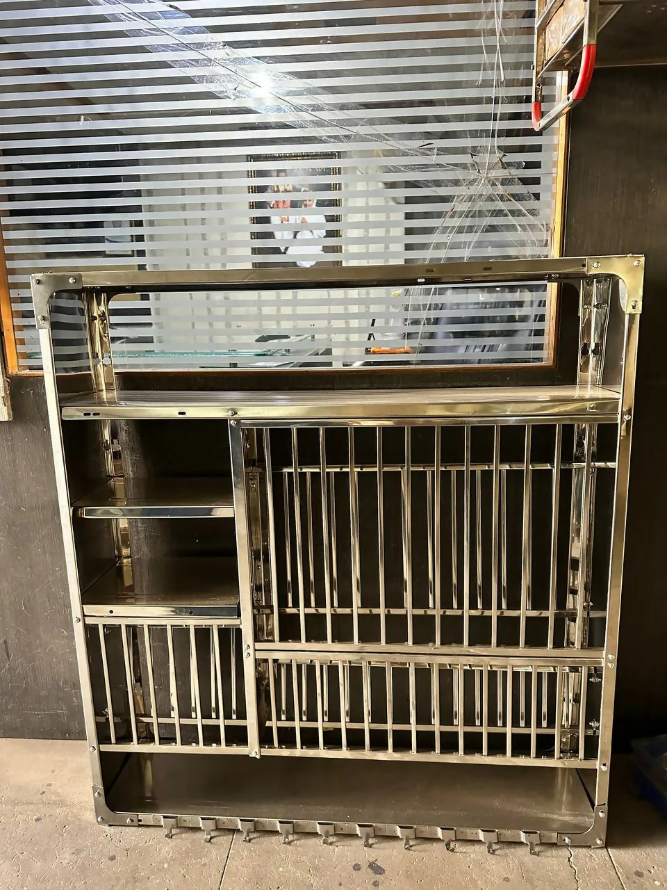 Stainless Steel Wall-Mounted Utensil Storage Rack Kitchen Organizer Model-DLX-3836 - Image 9
