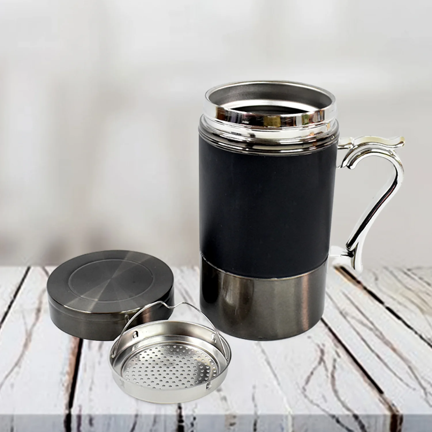 Stainless Steel Water Bottles Approx 600ML (Mix Design & Color / 1 Pc) - Image 4