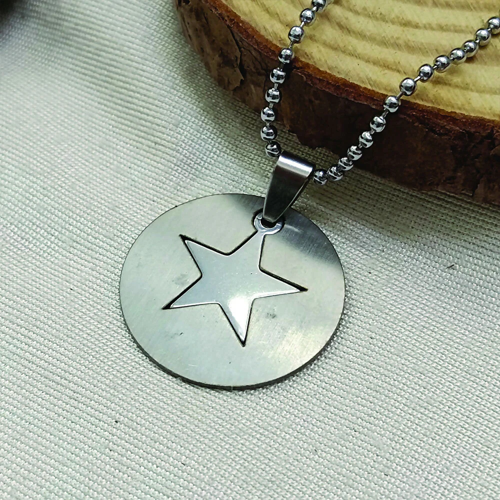 Star Chain Pendant For Men - Image 2
