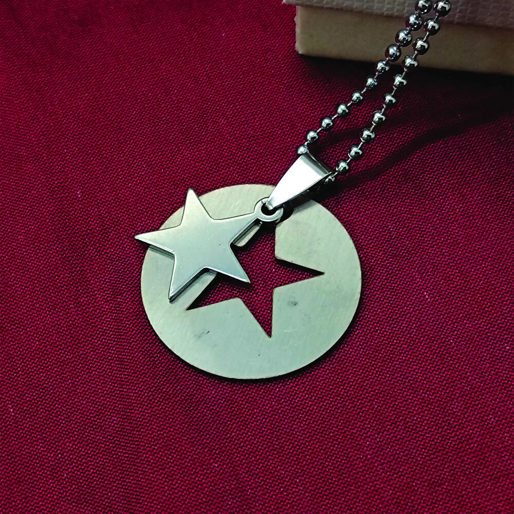 Star Chain Pendant For Men - Image 3