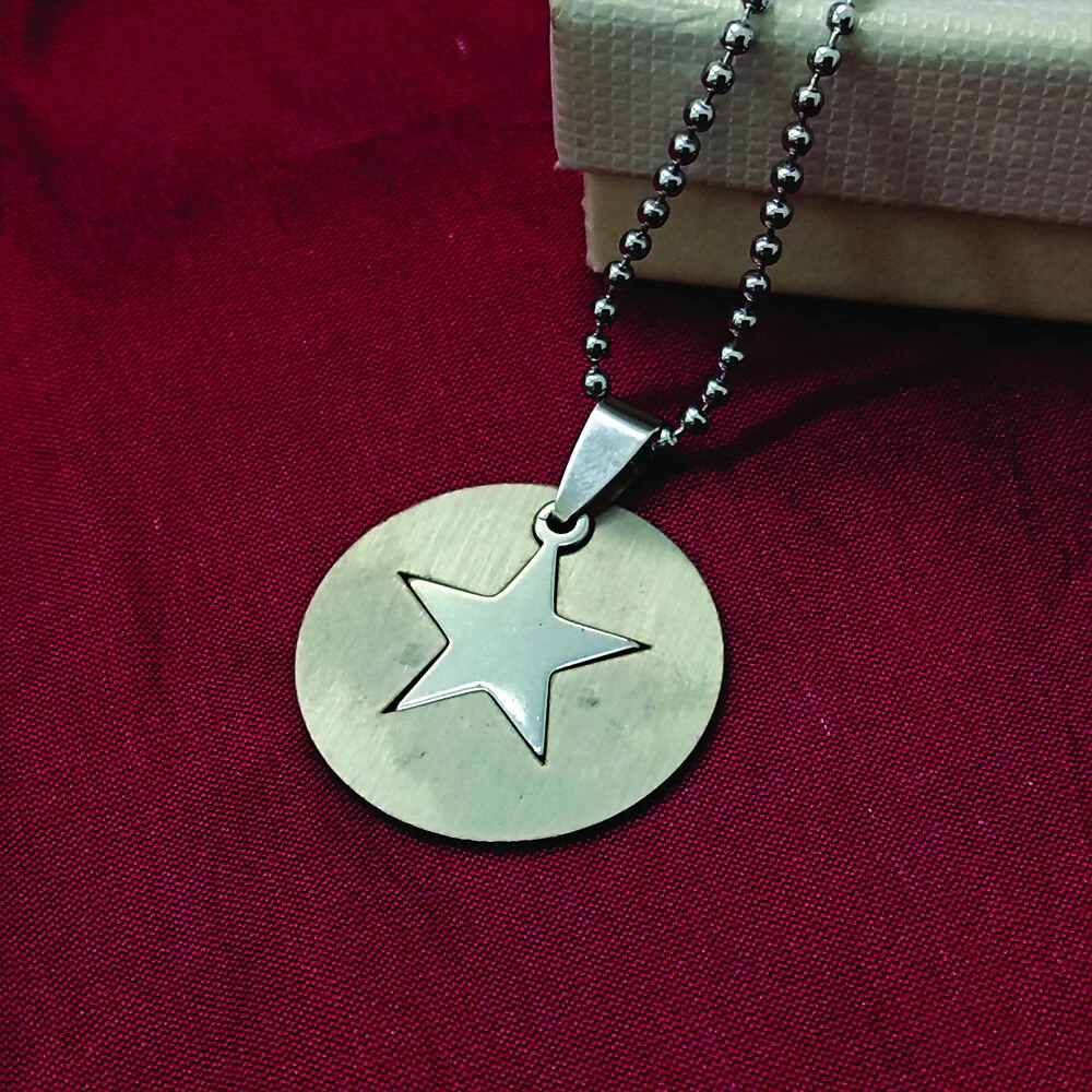 Star Chain Pendant For Men - Image 4