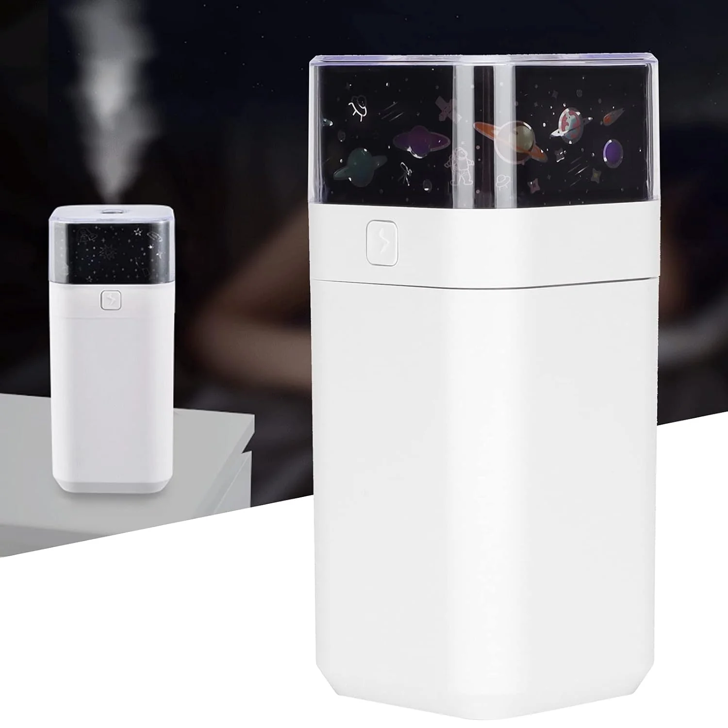 Star Night Light Projector Humidifier (300ml): Ultrasonic, LED Night Light, Kids Room - Image 3