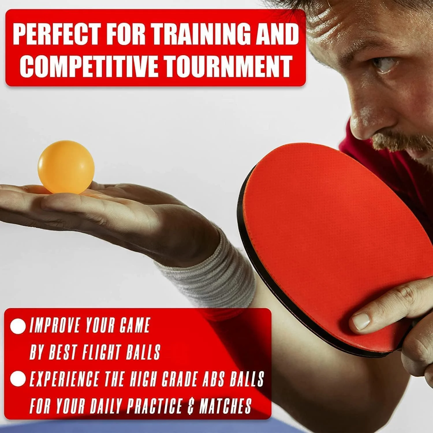 Star Seamless Table Tennis Balls (12 Pcs Set) - Image 5