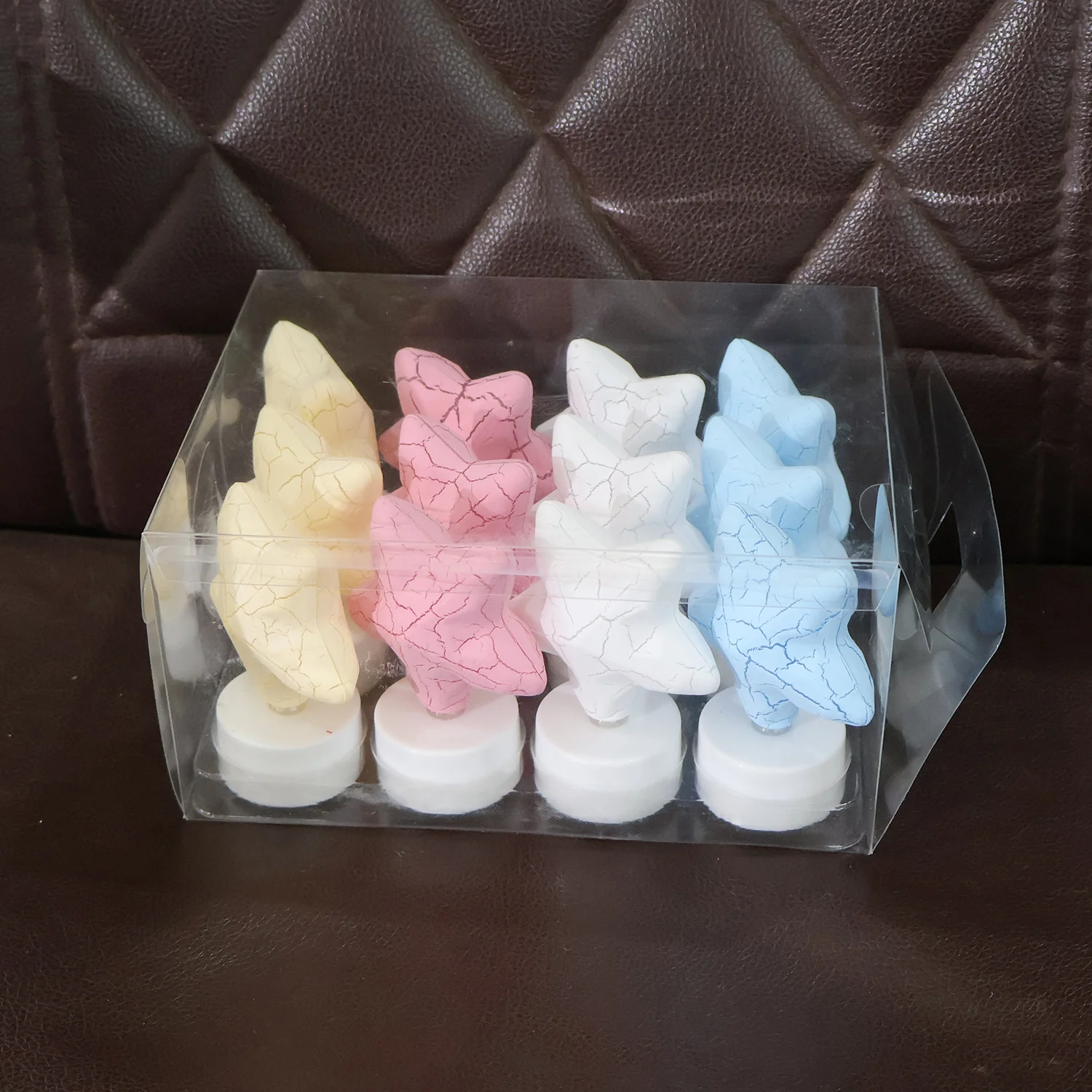 Star Shape Decorative LED Tealight Candles (12 Pc) - Image 7