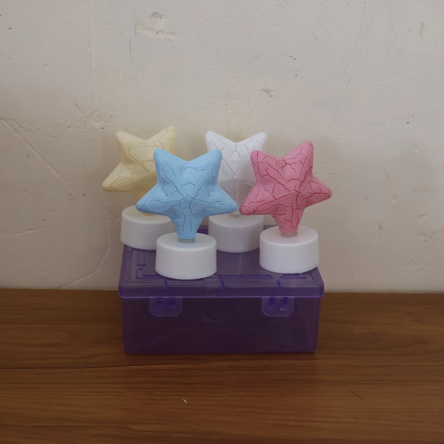 Star Shape Decorative LED Tealight Candles (4 Pc) - Image 8