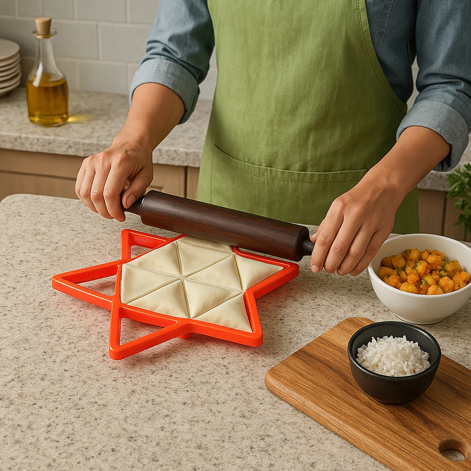 Star Shape Samosa Maker (1 Pc) - Image 7