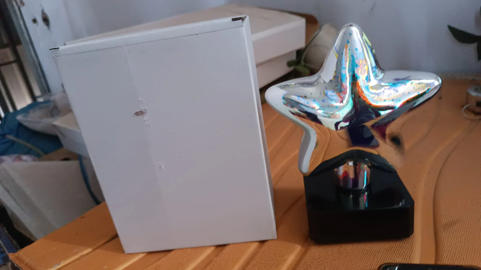 Customized Star-Shaped 3D Illusion Decorative LED Night Lamp (1 Pc) - Image 7