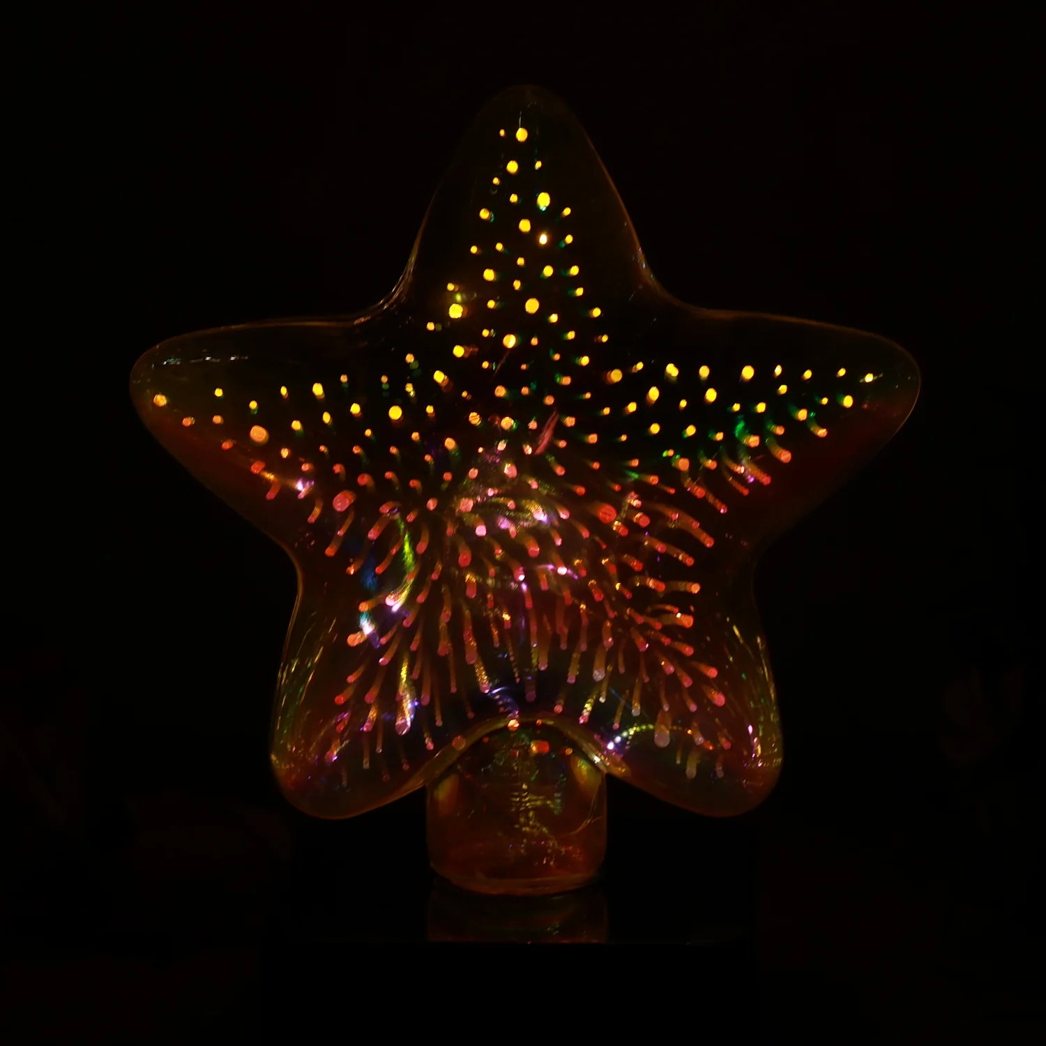 Star-Shaped 3D Illusion Decorative LED Night Lamp (1 Pc) - Image 3