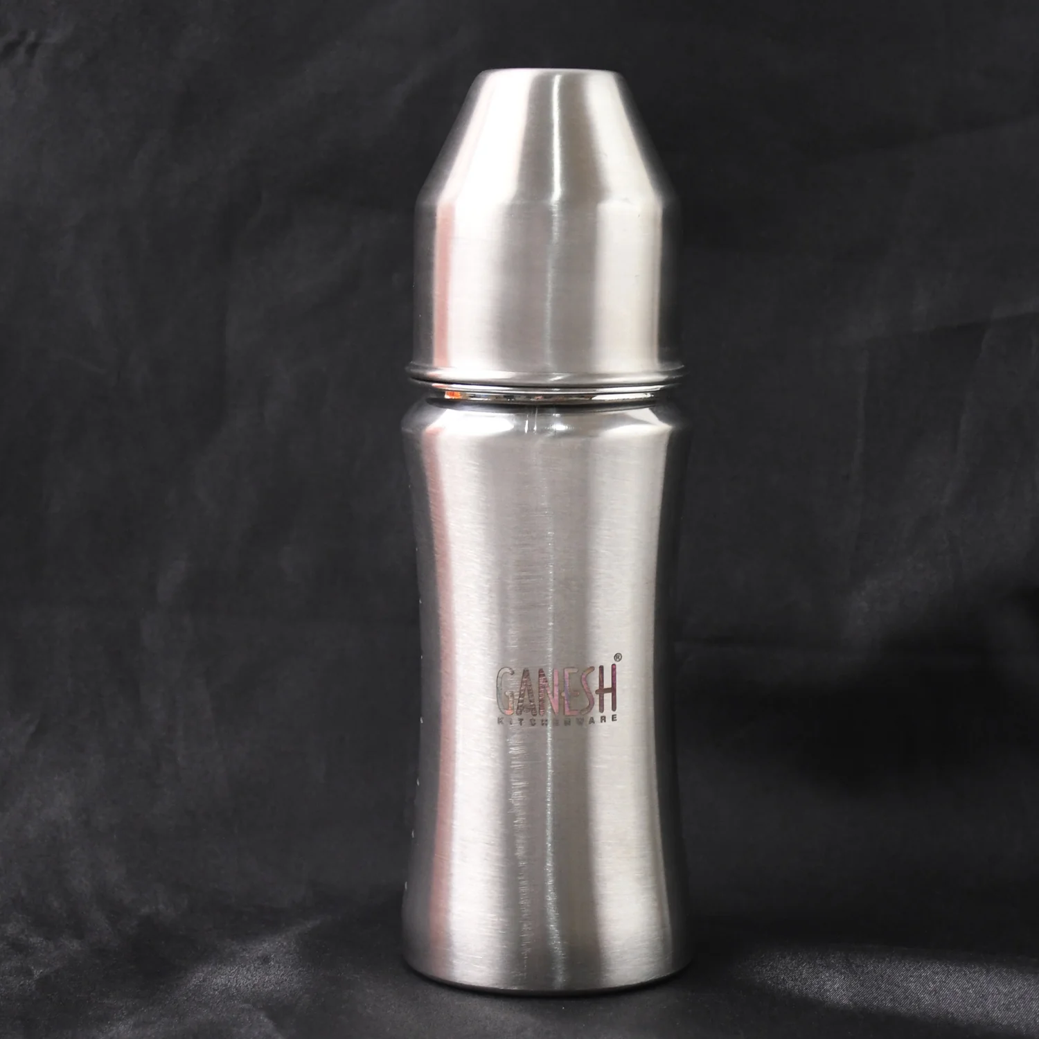 Ganesh Stainless Steel Baby Feeding Bottle for New Born Infants Toddler  250 ML - Image 4