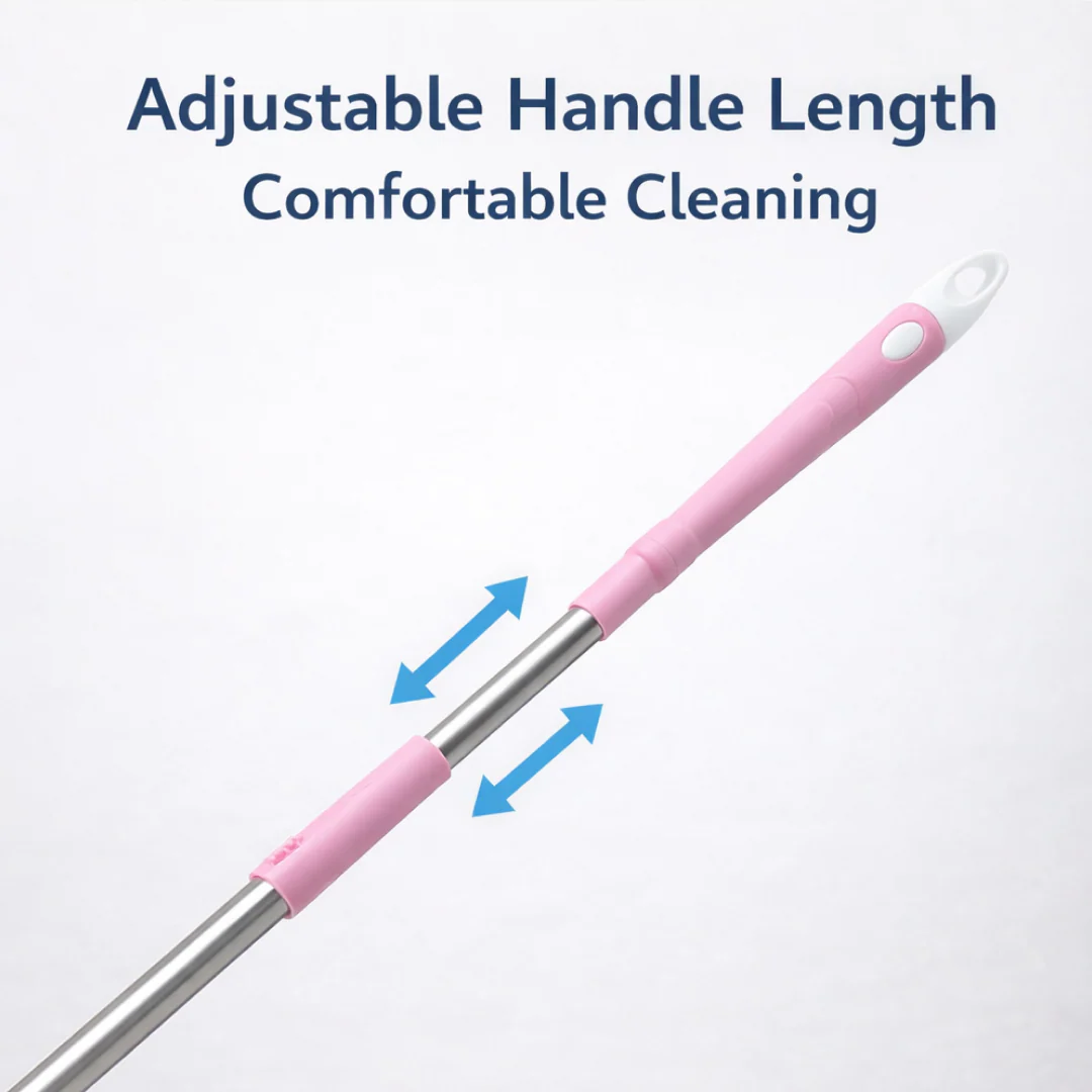 Spin Mop with Bucket for Floor Cleaning - Magic Mop Set - Image 6