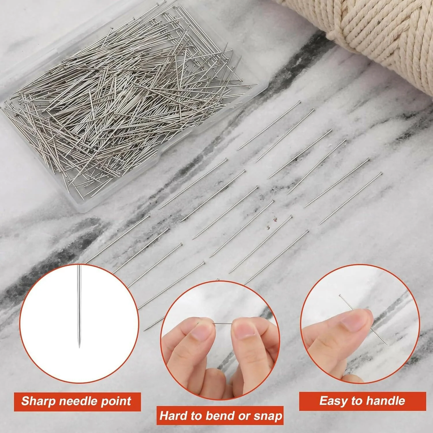 Steel Tachani for Notice Board, Fabric and Craft Use (50 Gm) - Image 5