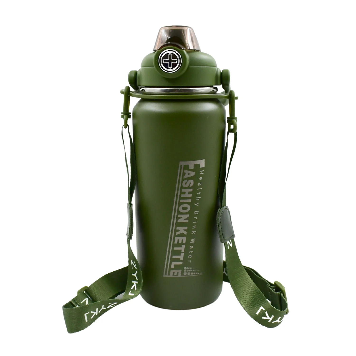 Stainless Steel Water Vacuum Insulated Bottle With Straw (1500ML, Mix Color) - Image 5