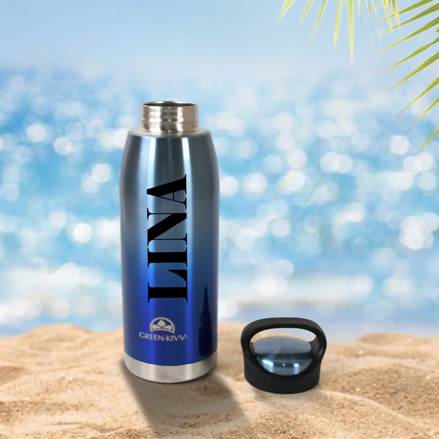 Customize Vacuum Stainless Steel Double Wall Water Bottle, Fridge Water Bottle, Stainless Steel Water Bottle Leak Proof, Rust Proof, Cold & Hot Thermos steel Bottle| Leak Proof | Office Bottle | Gym | Home | Kitchen | Hiking | Trekking | Travel Bottle - Image 4