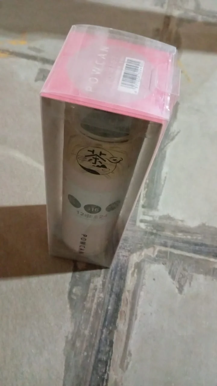 Steel Water Bottle With Glass Lid (350 ML) - Image 7