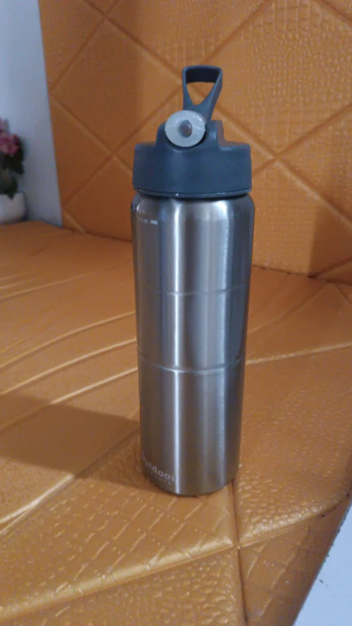 Steel Water Bottle | Fridge Water Bottle with straw (750ML) - Image 7