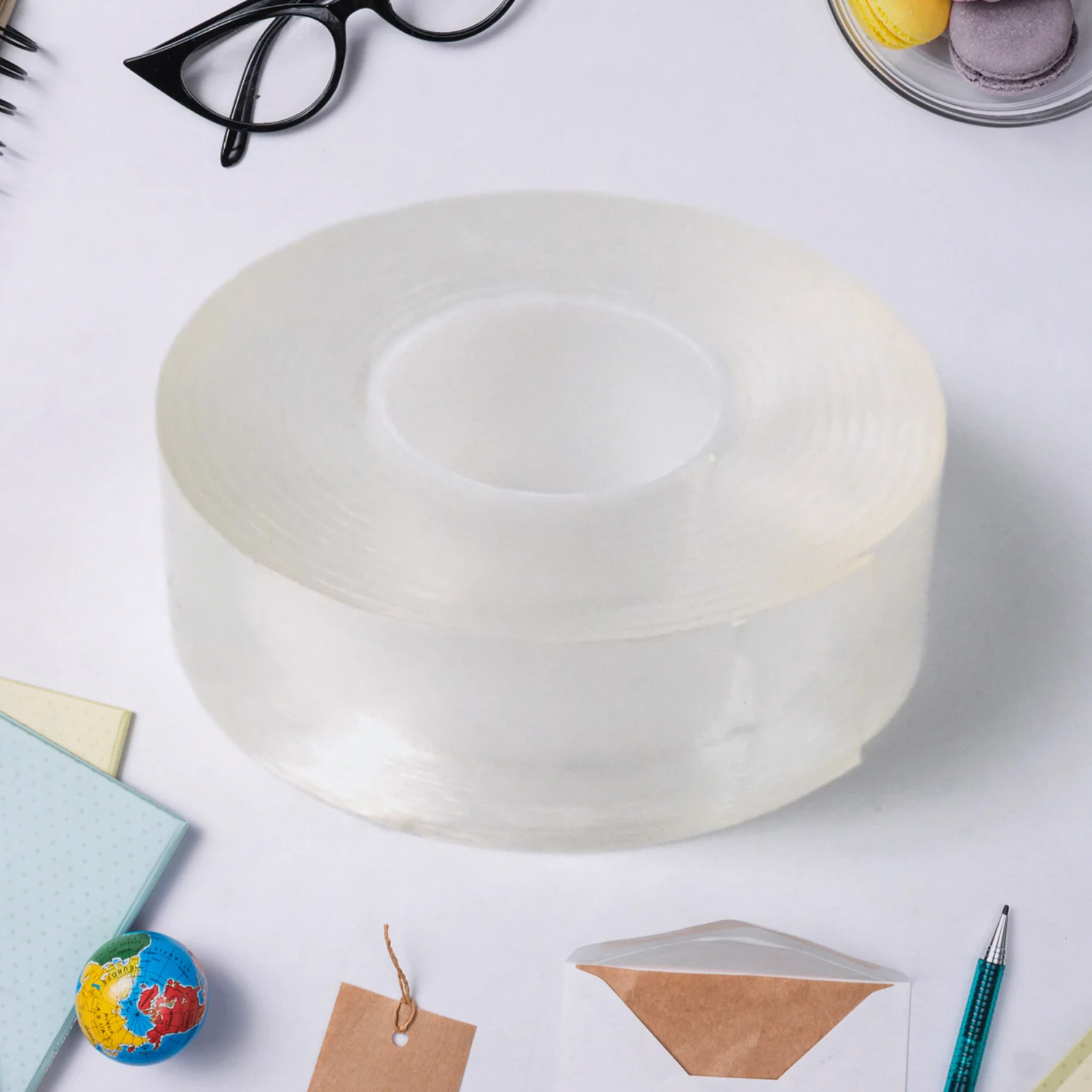 Sticky Double Sided Tape Washable Adhesive Tape Reusable (7×3 Cm / 1 Pc) - Image 6