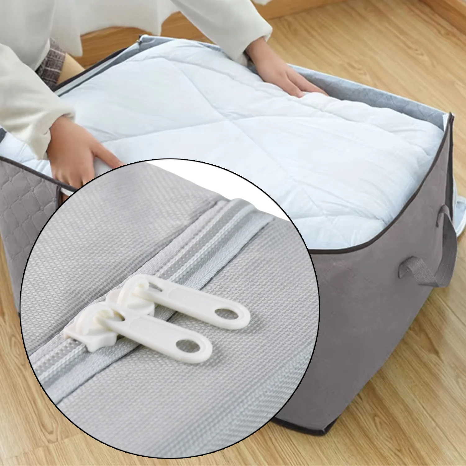 Storage Box with Lid, With Window (50×40 Cm / 1 Pc) - Image 7