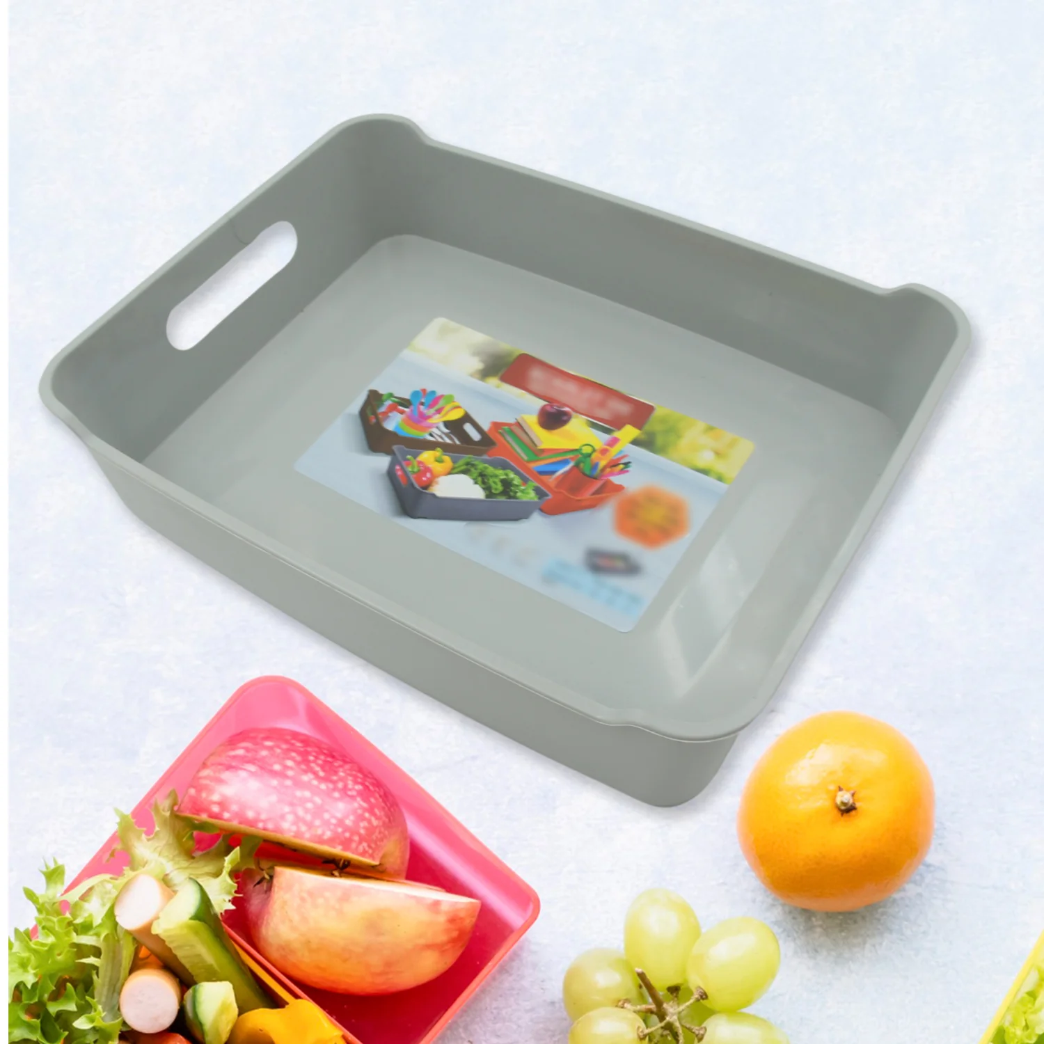Multi Purpose Tray, Cosmetics, Stationary Set of 3 - Image 3