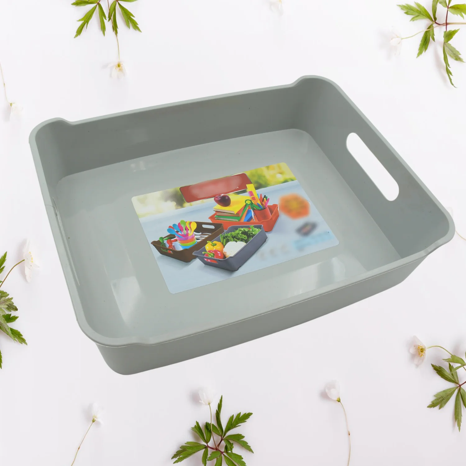 Multi Purpose Tray, Cosmetics, Stationary Set of 3 - Image 5