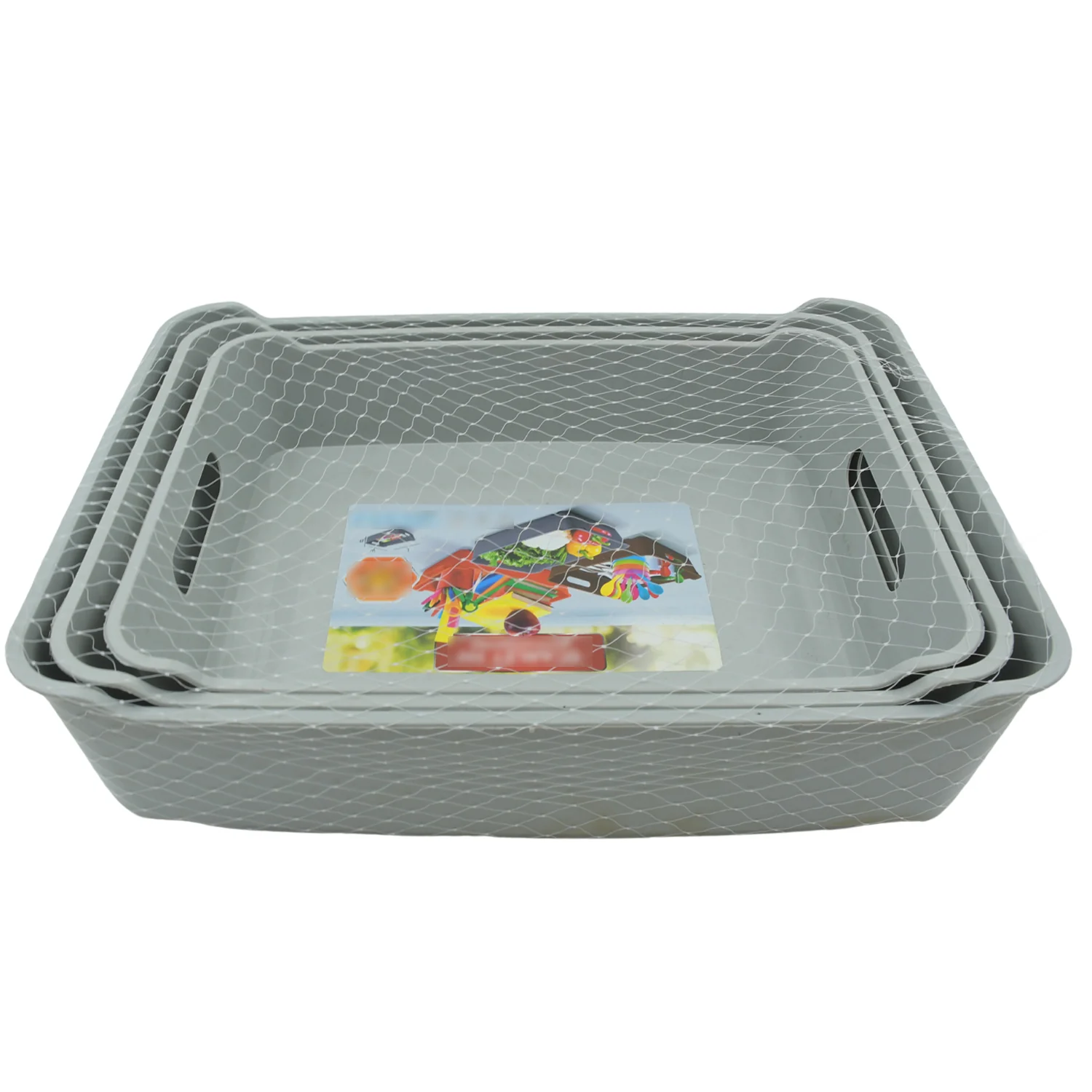Multi Purpose Tray, Cosmetics, Stationary Set of 3 - Image 7