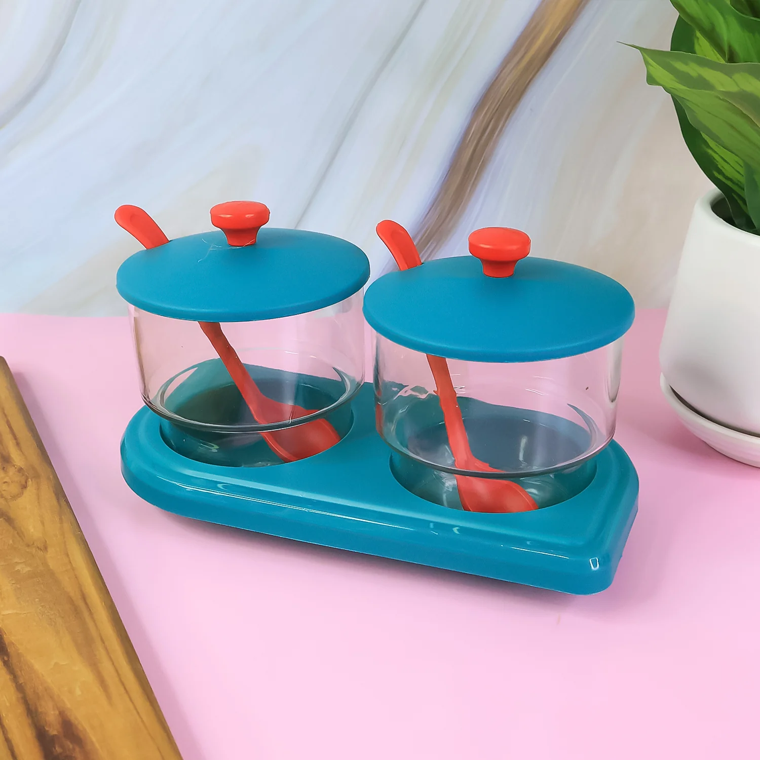 supermom Storewell Multipurpose Spice and Condiment Container Set (2 Pc) - Image 6